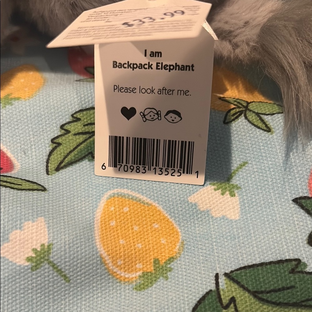 Jellycat Gray Elephant Plush - Picture 3 of 4